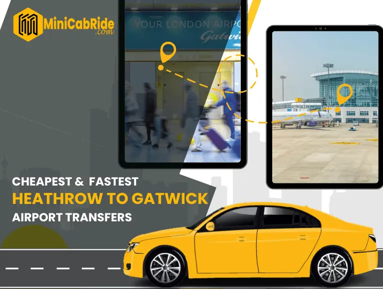 cheapest taxi gatwick to heathrow - How much does it cost to transfer from Heathrow to Gatwick