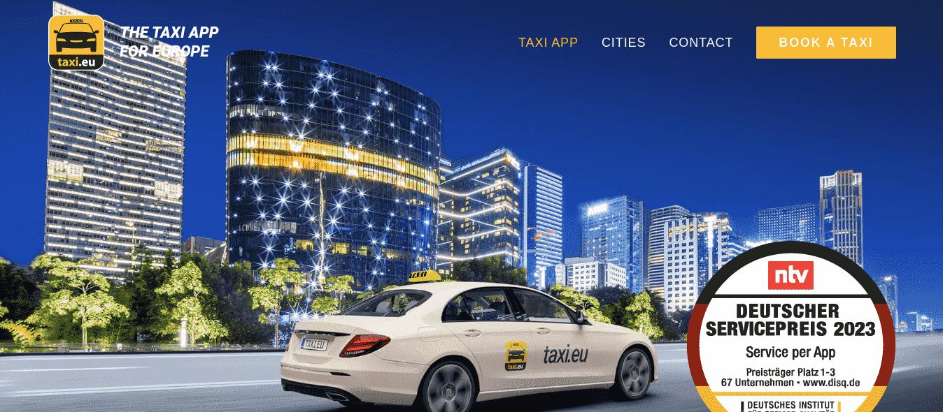 taxi app germany - What is the best online taxi in Germany